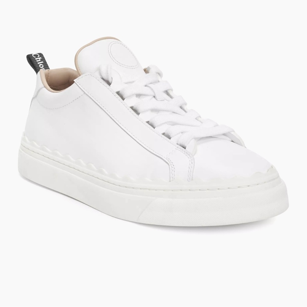 Chloé’s Lauren women’s sneakers in White size 38